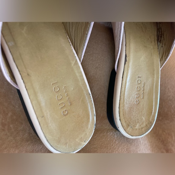 Gucci Princetown Horsebit Slipper Mule in Pink Size 39 - Picture 7 of 8